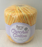 Portacraft 100% Crochet Cotton Super Soft 50G Multi Sunshine (Approx. 145M)