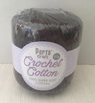 Portacraft 100% Crochet Cotton Super Soft 50G Pewter (Approx. 145M)