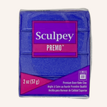 Sculpey Premo Polymer Clay 57G Block Indigo Metallic (5013)