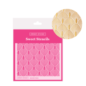 Sweet Sticks Embossing Stencil Grande Fields