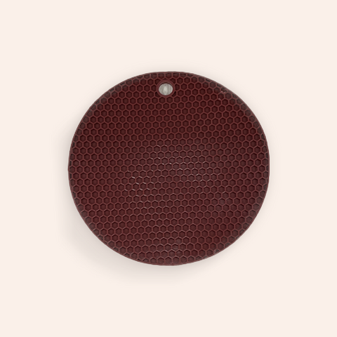 Silicone Doming Mat 17cm Red Wine
