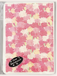 Coral Cockatoo Water Transfer Clear Decal - Pink Peonies
