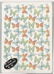 Coral Cockatoo Water Transfer Clear Decal - Watercolour Butterflies