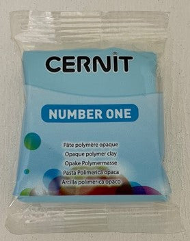 Cernit Polymer Clay Number One Range 56g Block CARIBBEAN