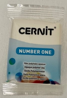 Cernit Polymer Clay Number One Range 56g Block CHAMPAGNE