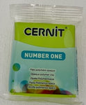 Cernit Polymer Clay Number One Range 56g Block LIME GREEN