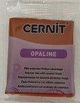 Cernit Polymer Clay Opaline Range 56g Block Caramel