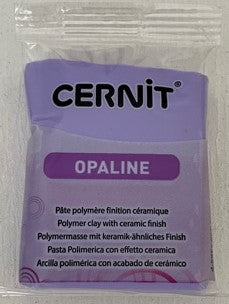 Cernit Polymer Clay Opaline Range 56g Block Lilac