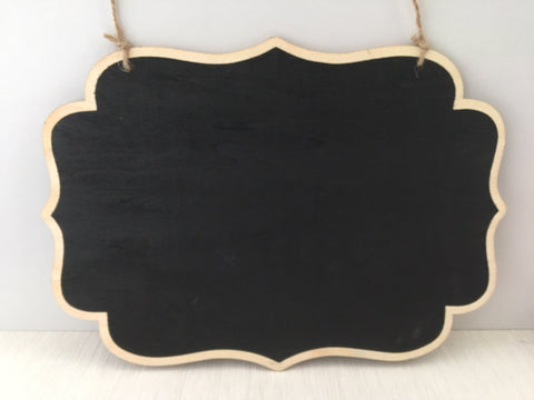 Portacraft Chalkboard Hanging Double Sided 260mm x 189mm