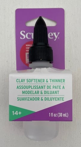 Sculpey Clay Softener & Thinner 30ml