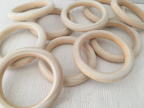 Wooden Rings Crafts Circle, Rings Wood Crafts