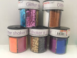 Portacraft 6 Colour Glitter Shaker Pack