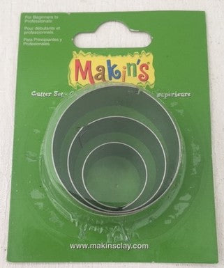 Makins Graduated Circle Metal Cutters 3PC Set