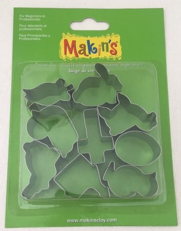 Makins Metal Cutters 9PC Set Easter