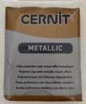 Cernit Polymer Clay Metallic Range 56g Block Antique Bronze (059)