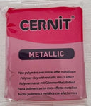 Cernit Polymer Clay Metallic Range 56g Block Red (400)