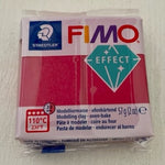 FIMO Effect Polymer Clay 57G Block Metallic Ruby Red (28)