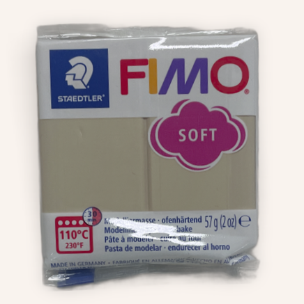 Fimo Soft Polymer Clay 57g Blocks (Sahara 70)