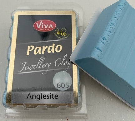 Pardo Polymer Clay Jewellery Range 56g Block Angelite (605)