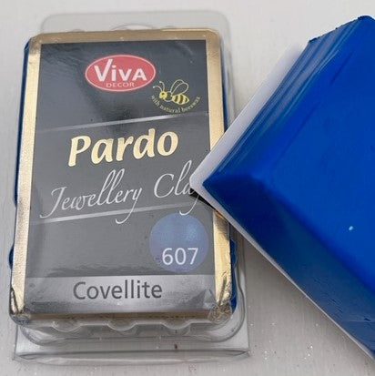 Pardo Polymer Clay Jewellery Range 56g Block Covellite (607)