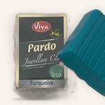 Pardo Polymer Clay Jewellery Range 56g Block Turquoise (650)