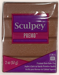 Sculpey Premo Polymer Clay 57G Block Copper