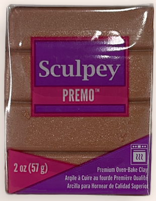 Sculpey Premo Polymer Clay 57G Block Copper