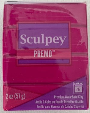 Sculpey Premo Polymer Clay 57G Block Fuschia