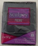 Sculpey Premo Polymer Clay 57G Block Graphite Pearl