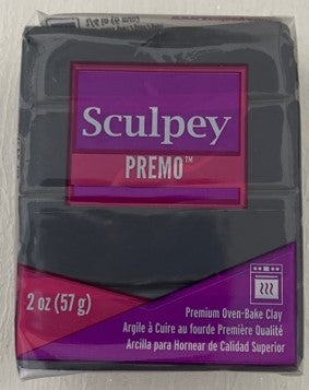 Sculpey Premo Polymer Clay 57G Block Slate Grey – Little Craft House