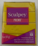 Sculpey Premo Polymer Clay 57G Block Zinc Yellow Hue