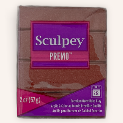 Sculpey Premo Polymer Clay 57G Block Bronze