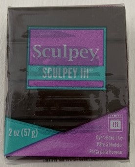Sculpey III Polymer Clay 57G Block Suede Brown