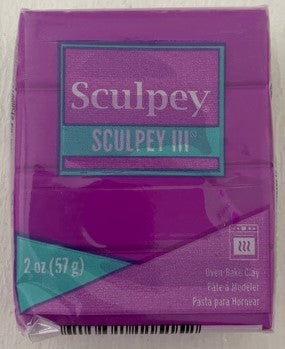 Sculpey III Polymer Clay 57G Block Violet