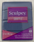 Sculpey Souffle Polymer Clay 48G Block Bluestone