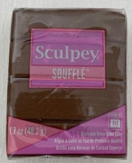 Sculpey Souffle Polymer Clay 48G Block Cowboy