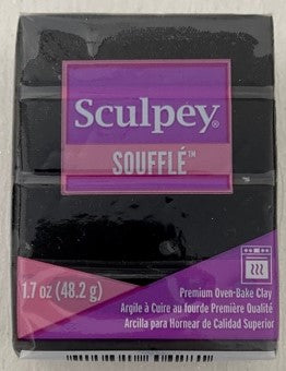 Sculpey Souffle Polymer Clay 48G Block Poppy Seed