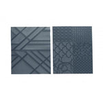 Sculpey Flexible Texture Sheet 2PC Geometric