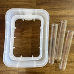 Silicone Resin Mold Propogation Vases & Acrylic Test Tubes - Various Shapes