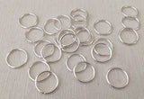 Jump Ring Bright Silver 20GM Various Sizes
