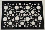 Polymer Clay Texture Embossing Stencil Polka Dots